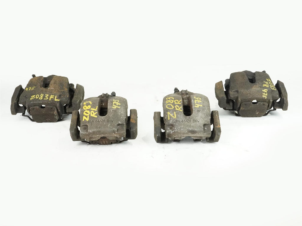  2007 - 2013 BMW X5 E70 BRAKE STOP CALIPER FRONT REAR LEFT RIGHT SET OF 4 OEM, used