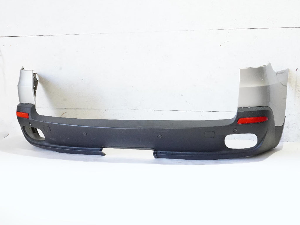  2007 - 2010 BMW X5 E70 BUMPER PANEL EXTERIOR W PARK ASSIST REFLECTORS REAR OEM, in stock