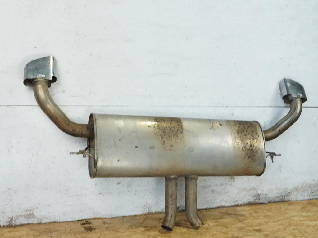  2007 - 2010 BMW X5 E70 4.8L MUFFLER EXHAUST SILENCER W PIPE REAR 18307558837 OEM, price