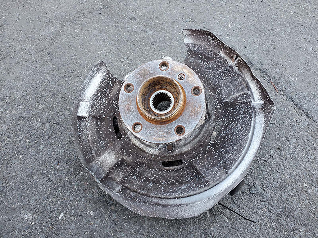  2011 - 2016 BMW 5 SERIES F10 535 XDRIVE SPINDLE KNUCKLE HUB REAR RIGHT OEM, in stock