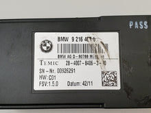 Load image into Gallery viewer, 2011 - 2016 BMW 5 SERIES F10 SEAT CONTROL MODULE COMPUTER REAR SET UNIT OEM, used