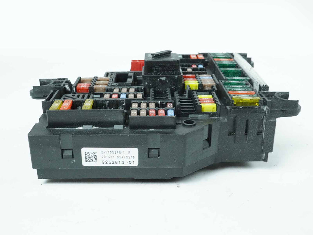  2012 BMW 6 SERIES F13 FUSE RELAY BOX JUNCTION TRUNK MOUNTED REAR 9252813 OEM, cheap