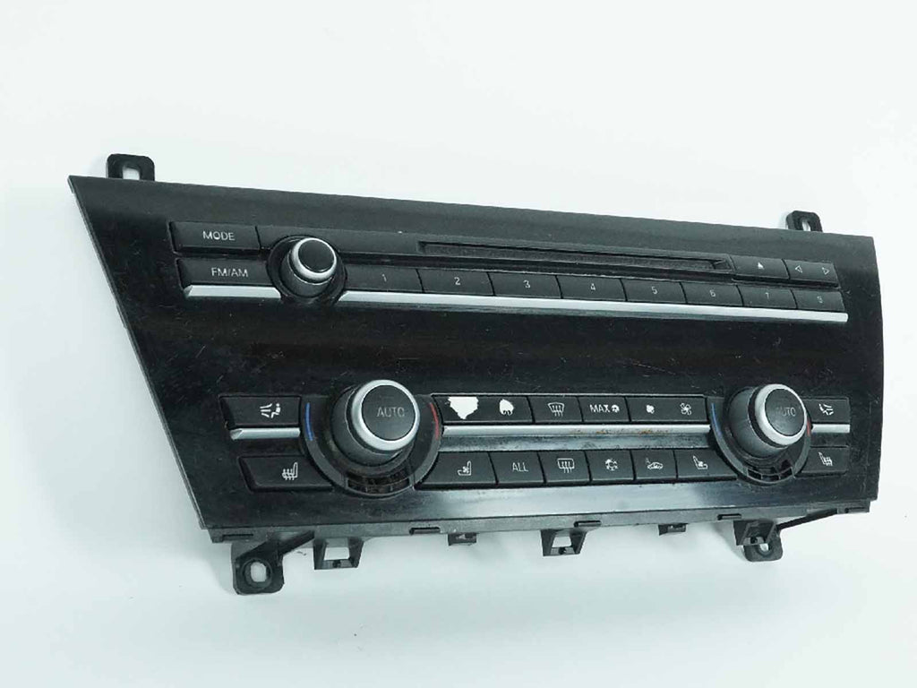  2012 BMW 6 SERIES F13 AUDIO RADIO RECEIVER TEMP HVAC CONTROL W SEAT HEAT OEM, price