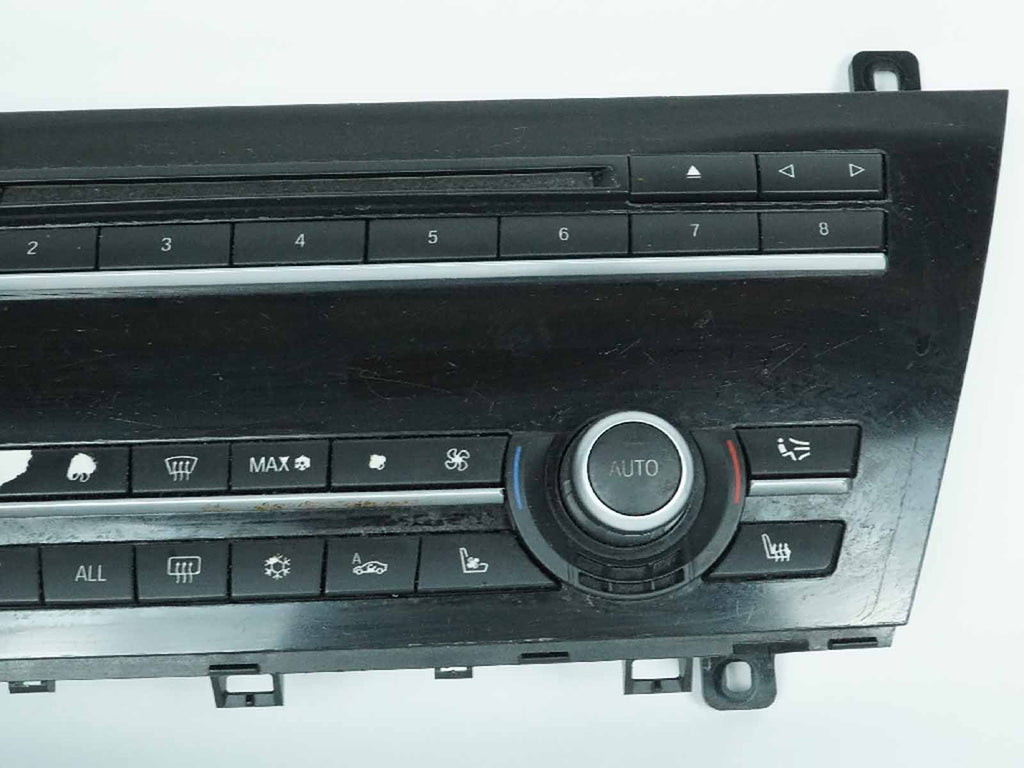  2012 BMW 6 SERIES F13 AUDIO RADIO RECEIVER TEMP HVAC CONTROL W SEAT HEAT OEM, in stock