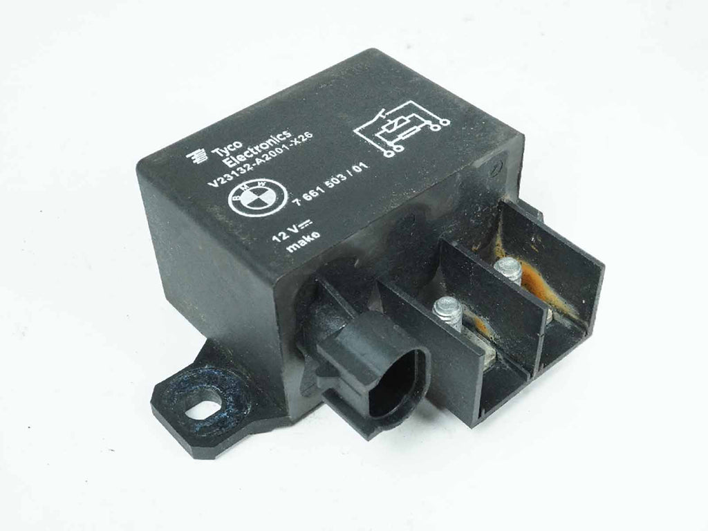  2012 - 2019 BMW 6 SERIES F13 RELAY  FAN COOLING CONTROL MODULE UNIT 7661503 OEM, used