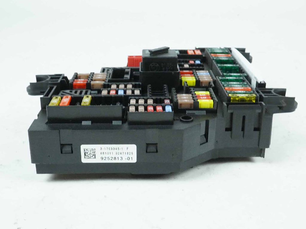  2012 BMW 5 SERIES F10 FUSE RELAY BOX JUNCTION TRUNK MOUNTED REAR 9252813 OEM, in stock