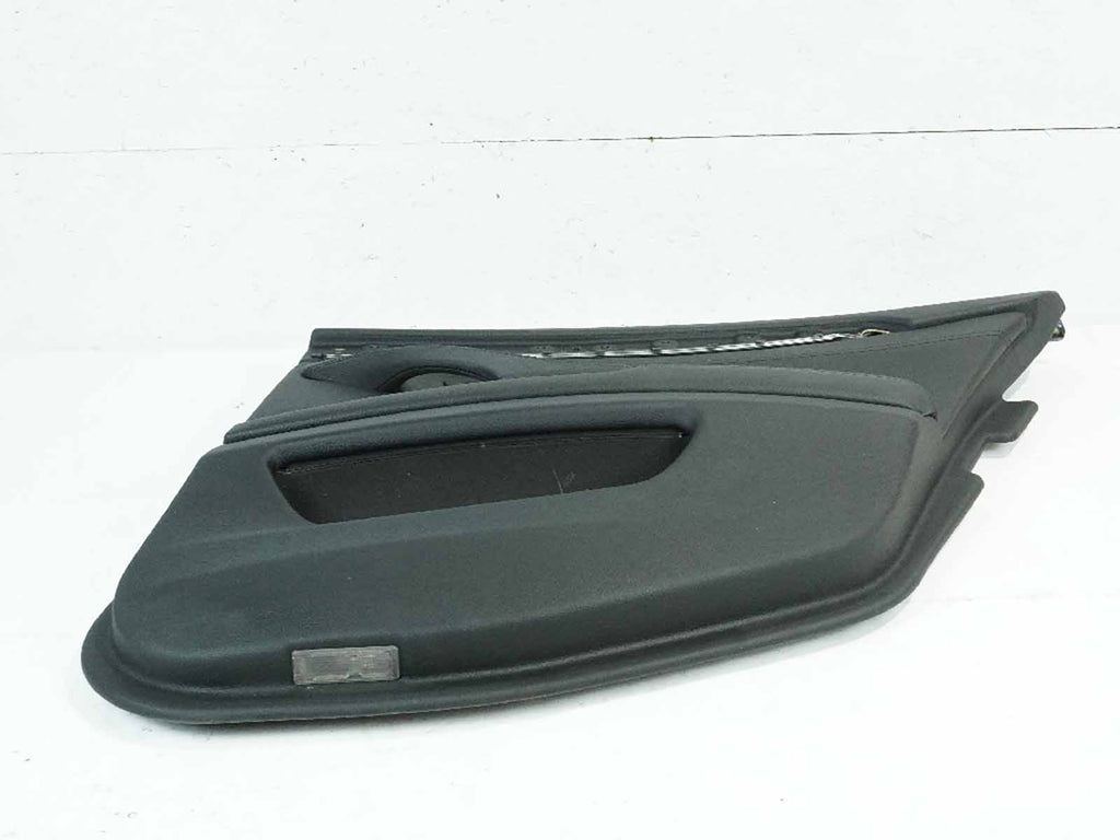  2011 - 2016 BMW 5 SERIES F10 DOOR PANEL W WINDOW SWITCH HANDLE REAR RIGHT OEM, used