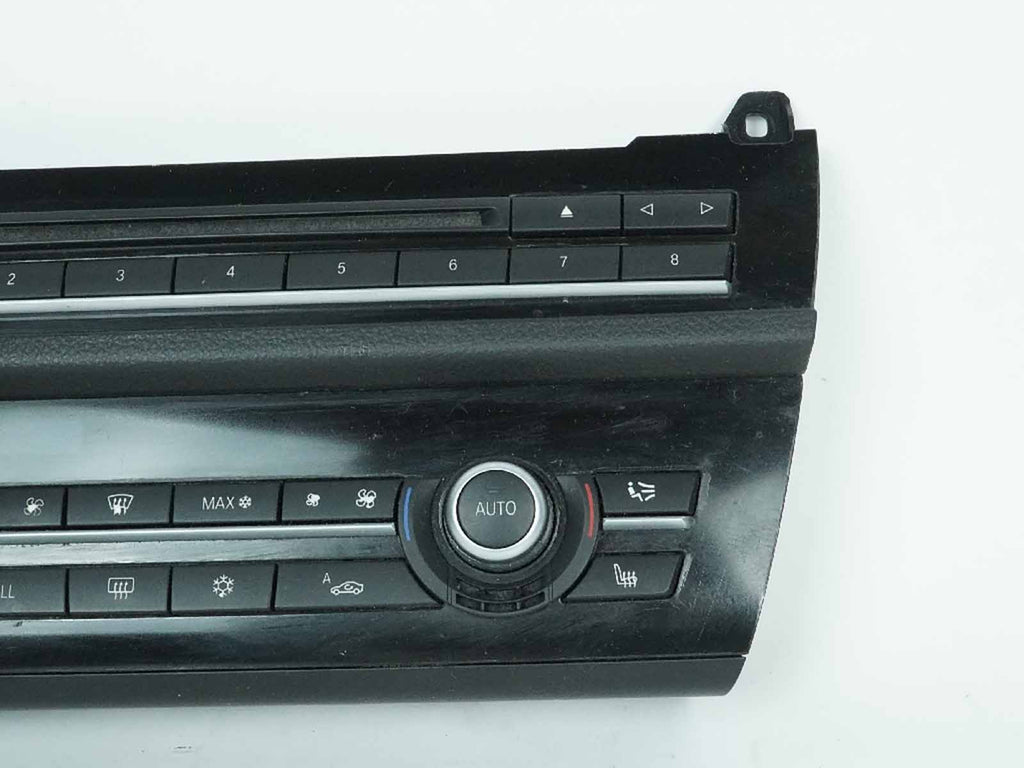  2011 - 2016 BMW 5 SERIES F10 AC CLIMATE CONTROL HEATER AUDIO RADIO SWITCH OEM, used