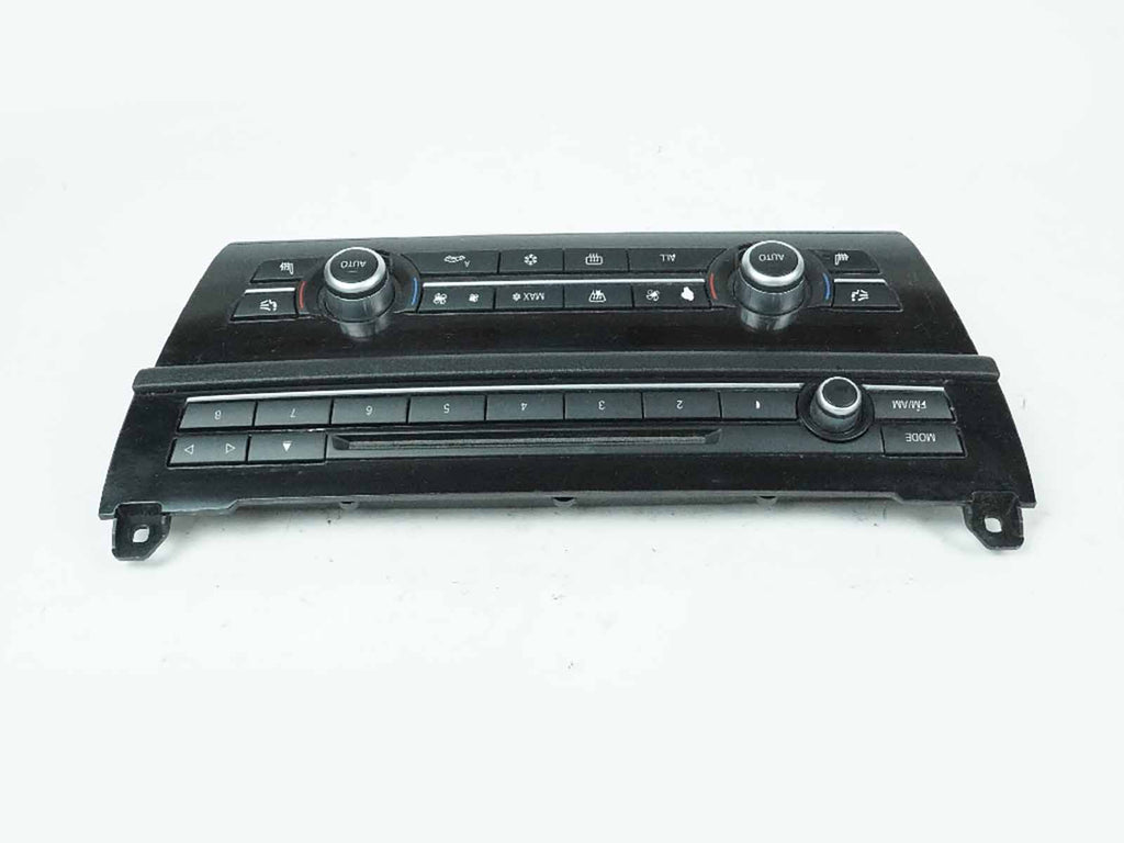  2011 - 2016 BMW 5 SERIES F10 AC CLIMATE CONTROL HEATER AUDIO RADIO SWITCH OEM, in stock