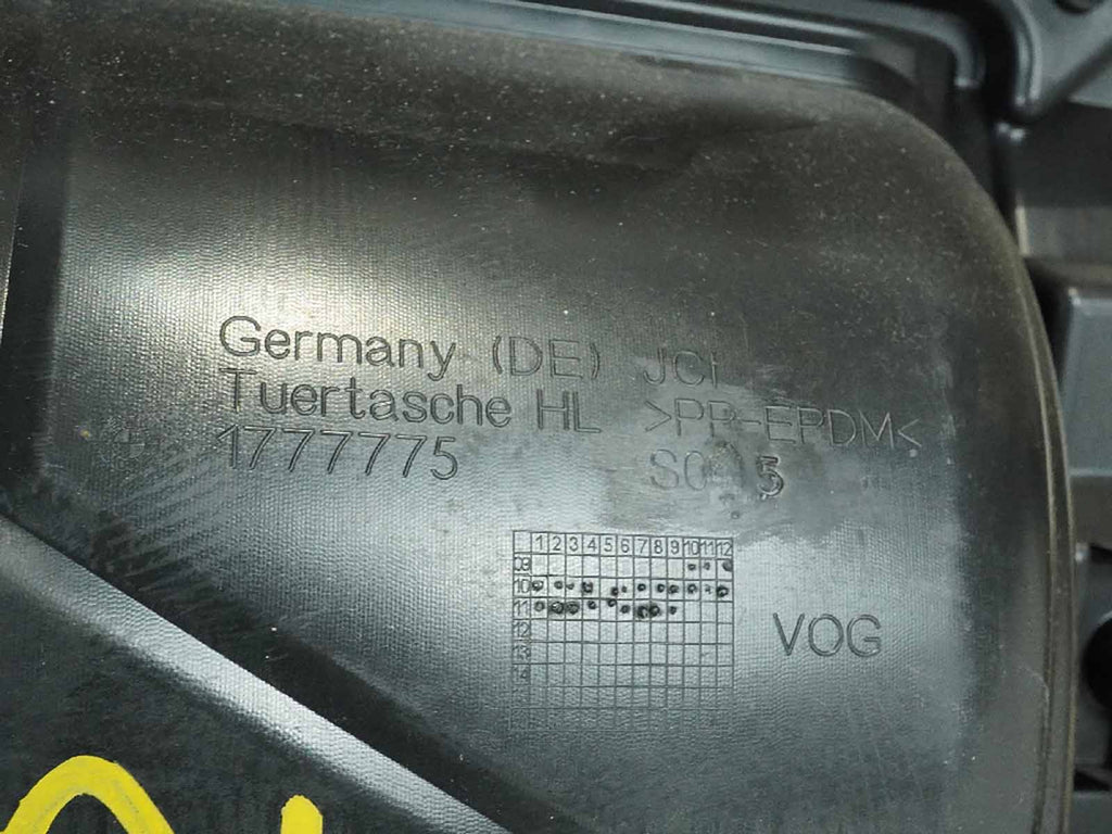  2011 - 2016 BMW 5 SERIES F10 DOOR PANEL W WINDOW SWITCH HANDLE REAR LEFT OEM, price