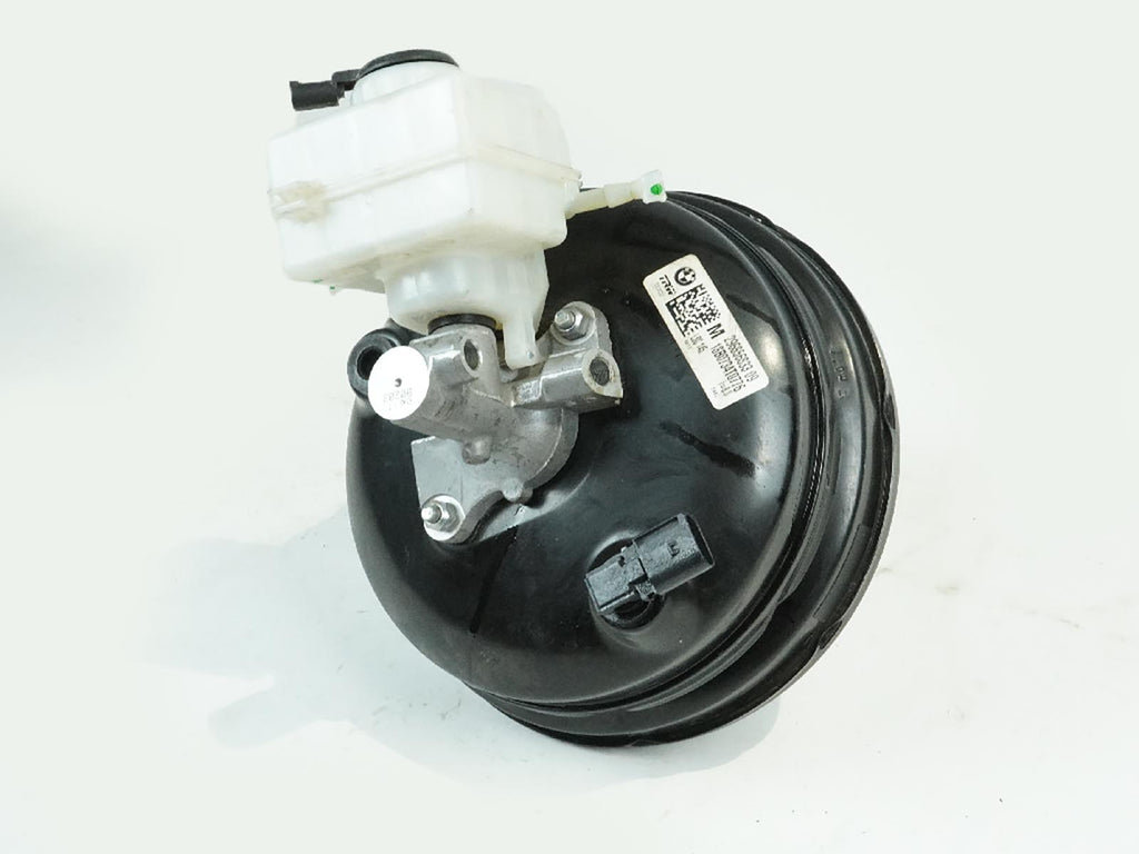  2014 - 2018 BMW X5 F15 POWER BRAKE BOOSTER W MASTER CYLINDER RESERVOIR TANK OEM, cheap