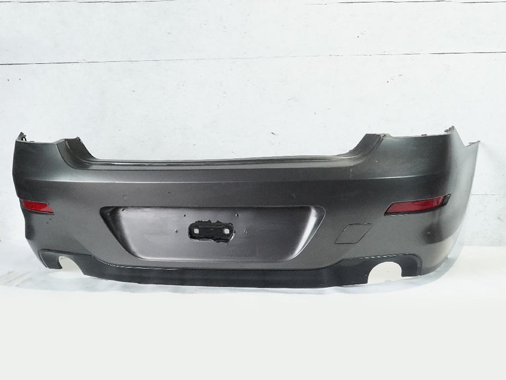  2012 - 2015 BMW 6 SERIES F13 BUMPER COVER PANEL EXTERIOR W PARK ASSIST REAR OEM, cheap