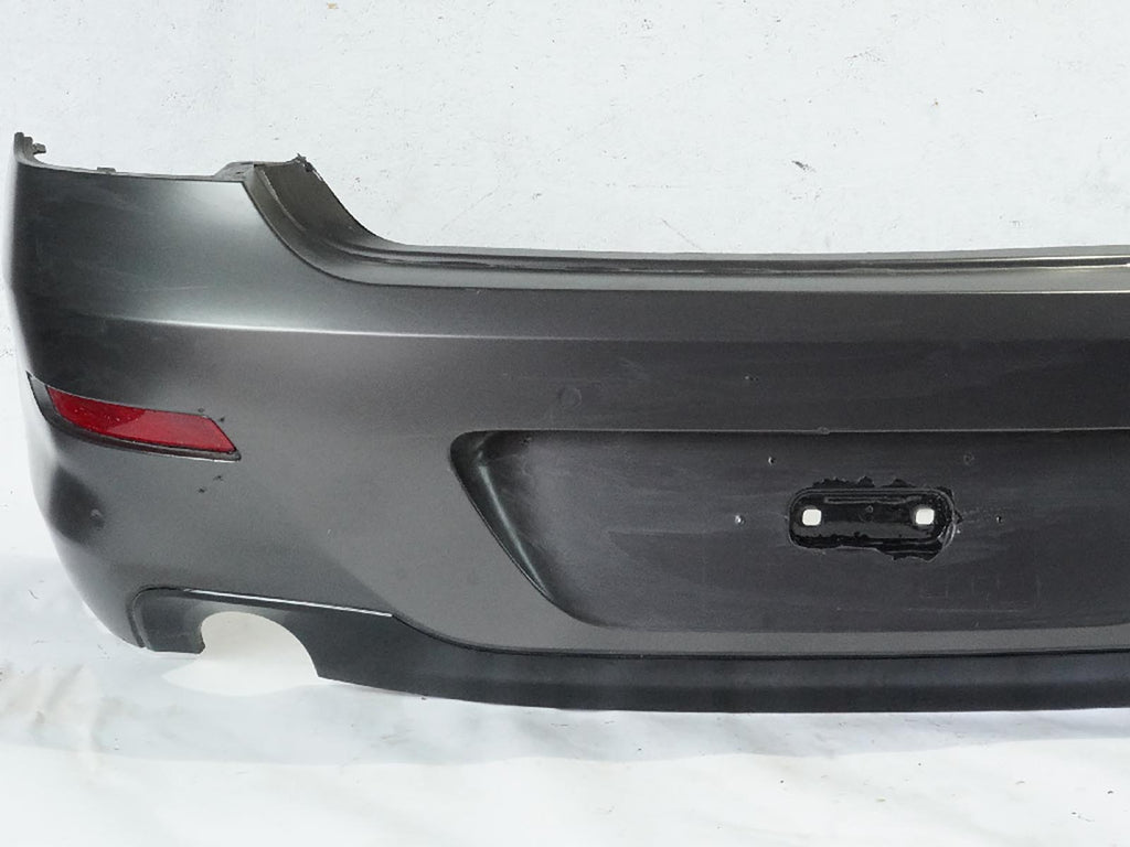  2012 - 2015 BMW 6 SERIES F13 BUMPER COVER PANEL EXTERIOR W PARK ASSIST REAR OEM, in stock