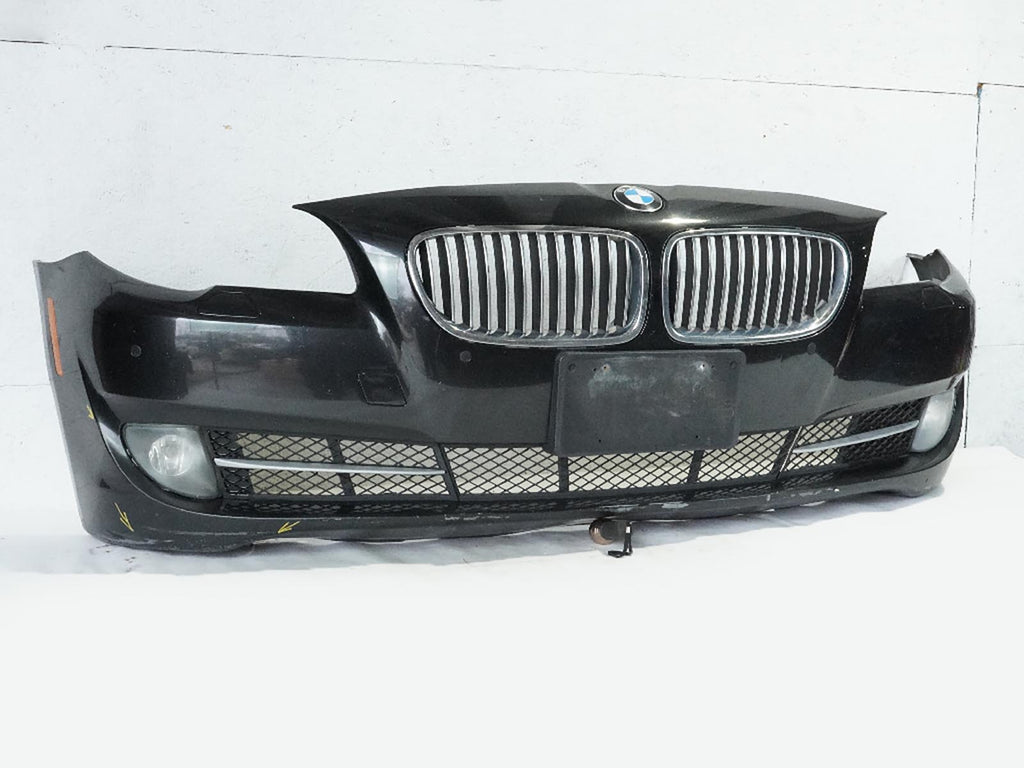  2011 - 2013 BMW 5 SERIES F10 BUMPER PANEL W GRILLE FOG LAMP FRONT 7232374 OEM, cheap