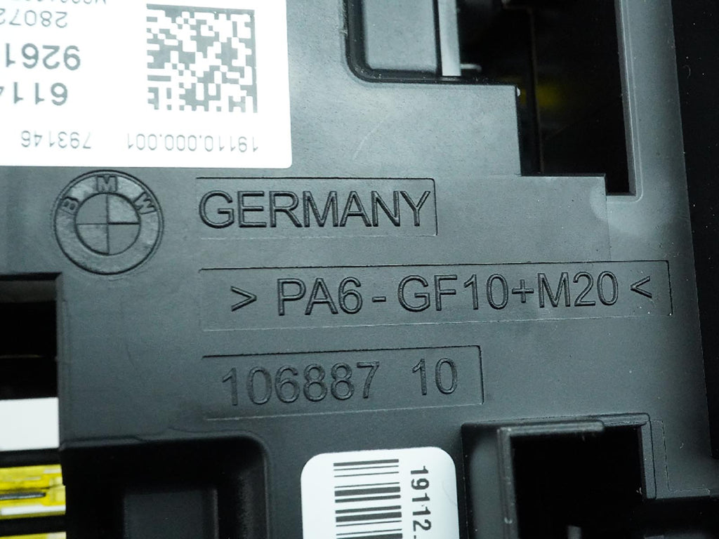  2012 - 2018 BMW 3 SERIES F30 2.0L FUSE RELAY BOX JUNCTION PWOER DISTRIBUTION OEM, buy