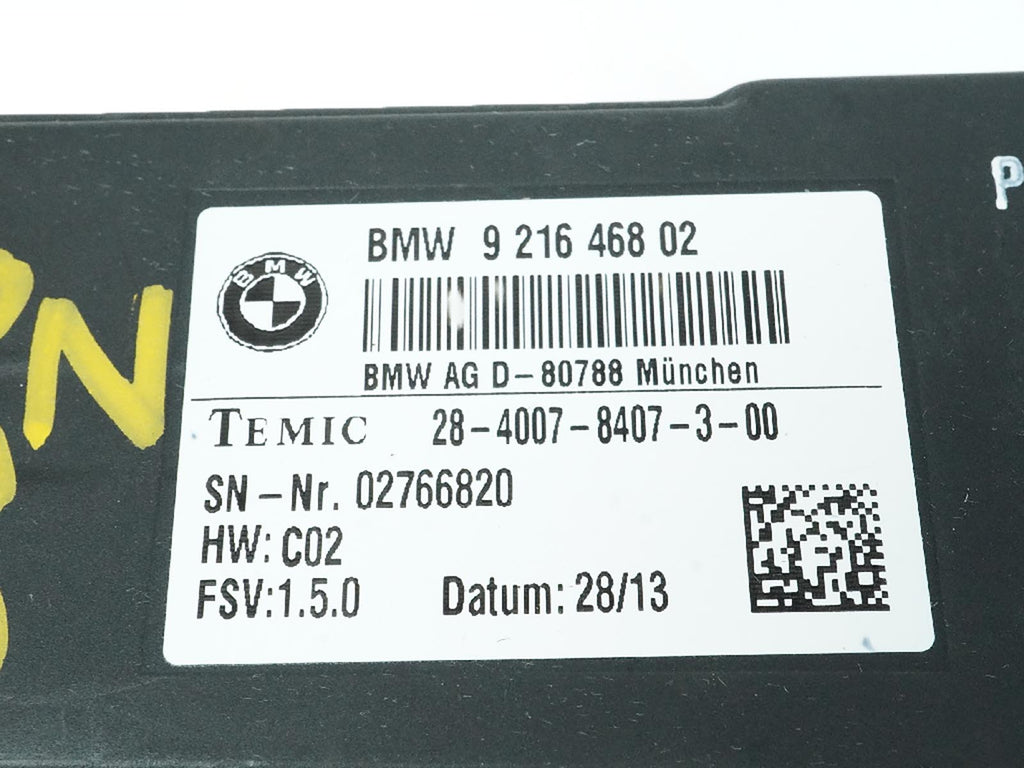  2011 - 2016 BMW 3 SERIES F30 HEATED SEAT CONTROL MODULE PASSENGER RIGHT OEM, in stock