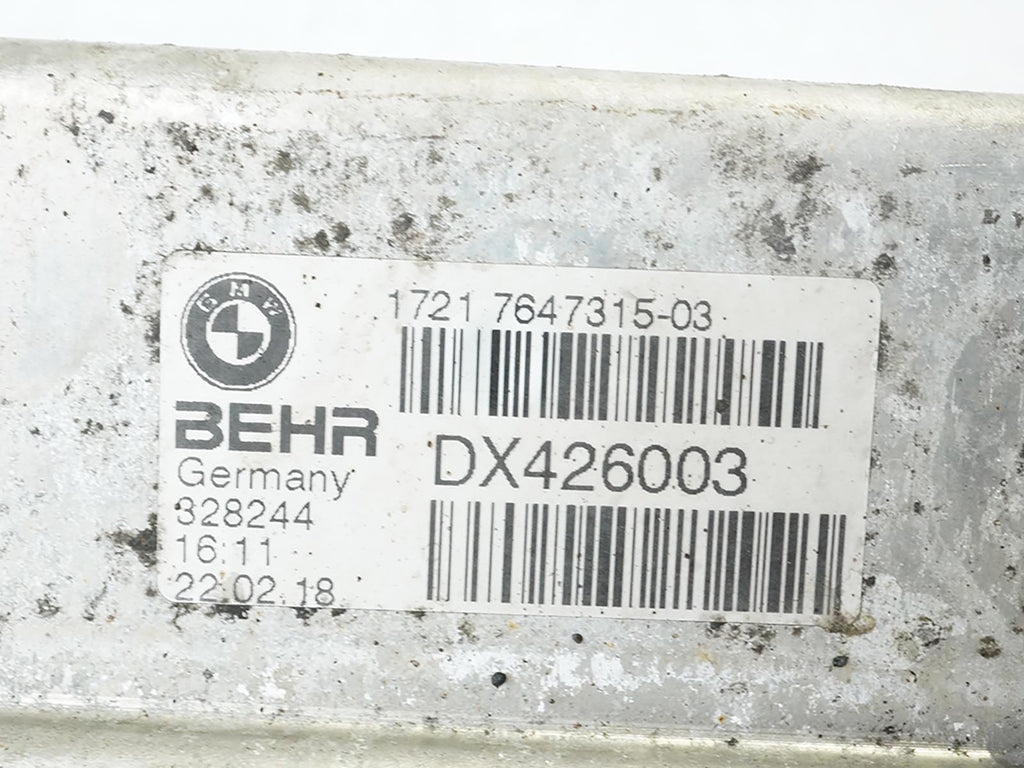  2014 - 2018 BMW X5 F15 OIL COOLER TRANSMISSION HEAT EXCHANGE 17217647315 OEM, price