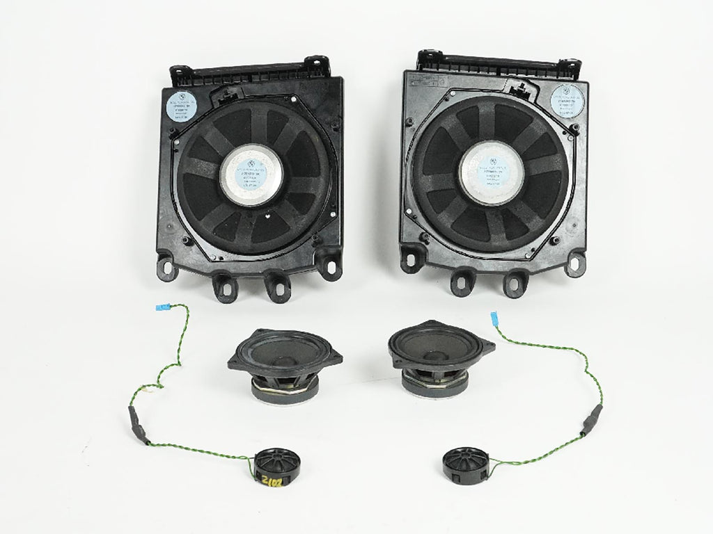  2006 - 2010 BMW 5 SERIES E61 E60 SPEAKER SUBWOOFER TWEETER AUDIO SOUND SET OF 6, buy