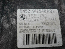 Load image into Gallery viewer, 2006 - 2008 BMW 7 SERIES E65 4.8L AC COMPRESSOR AIR CONDITIONING 9175481 OEM, used