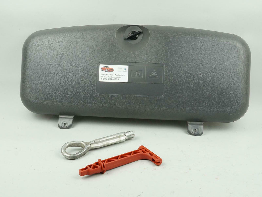  2009 - 2015 BMW 7 SERIES F01 TRUNK LID FIRST AID TOOL KIT COVER HOLEDER OEM, price