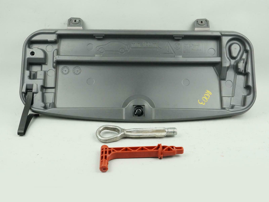  2009 - 2015 BMW 7 SERIES F01 TRUNK LID FIRST AID TOOL KIT COVER HOLEDER OEM, in stock