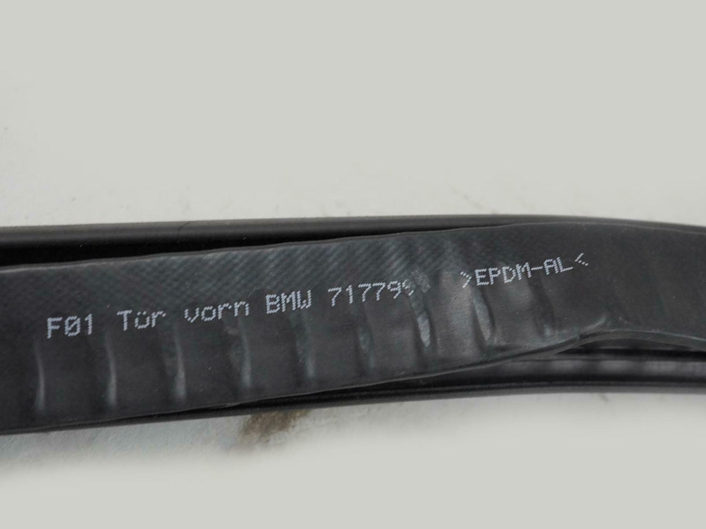  2009 - 2015 BMW 7 SERIES F01 DOOR WATHERSTRIP SEAL RUBBER GASKET STRIP FRONT, in stock