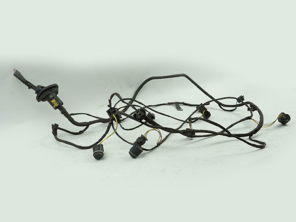  2009 - 2012 BMW 7 SERIES F01 F02 PDC PARKING CONTROL SENSOR HARNESS REAR BUMPER, used