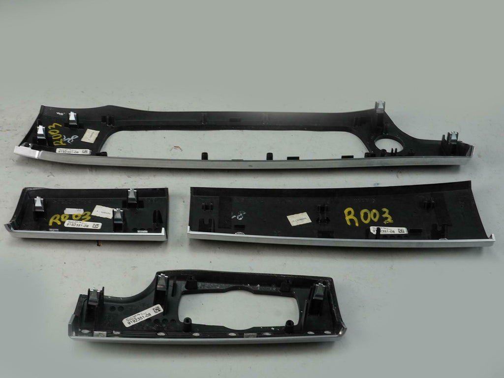  2009 - 2015 BMW 7 SERIES F01 F02 TRIM COVER PANELS WOOD CONSOLE INTERIOR SET OEM, in stock