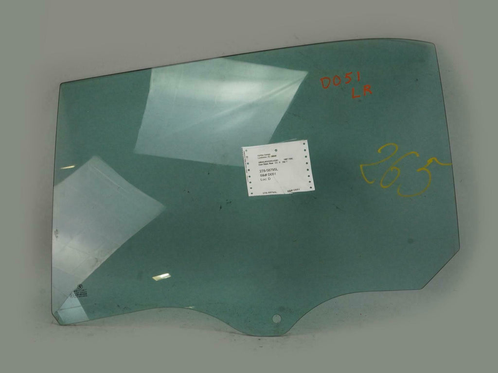  1996 - 2001 BMW 7 SERIES 740IL E38 WINDOW GLASS DOOR DRIVER LEFT REAR SIDE OEM, buy