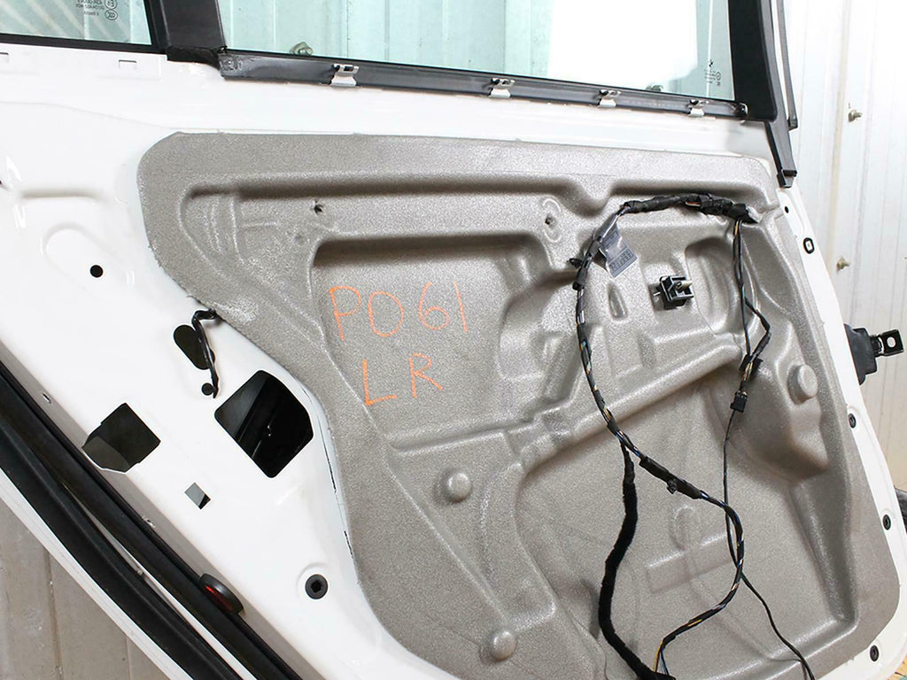  2004 - 2010 BMW 5 SERIES E60 DOOR SHELL W WINDOW GLASS LEFT REAR LH SIDE OEM, cheap