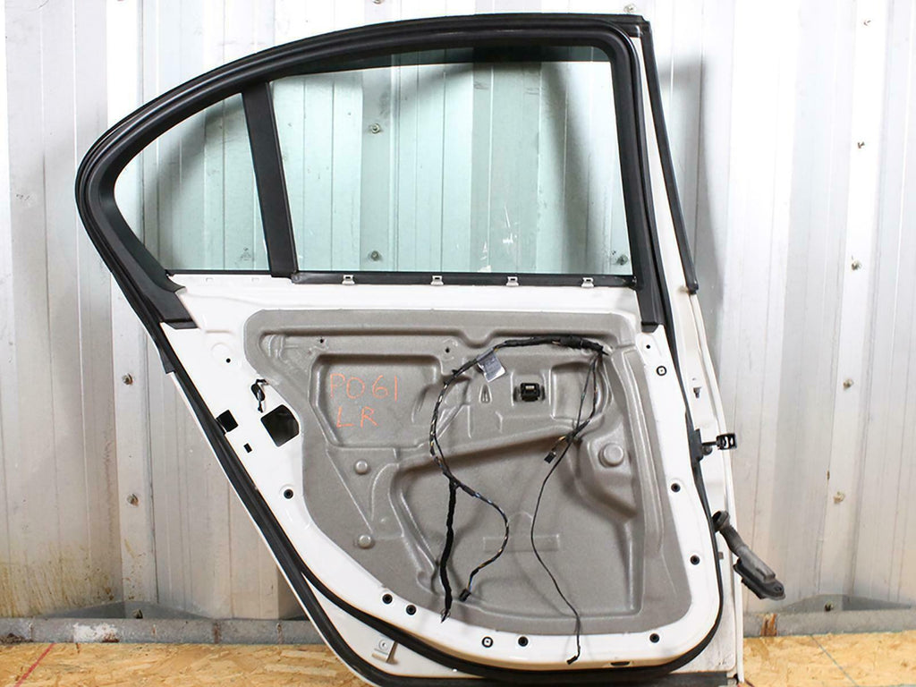  2004 - 2010 BMW 5 SERIES E60 DOOR SHELL W WINDOW GLASS LEFT REAR LH SIDE OEM, price