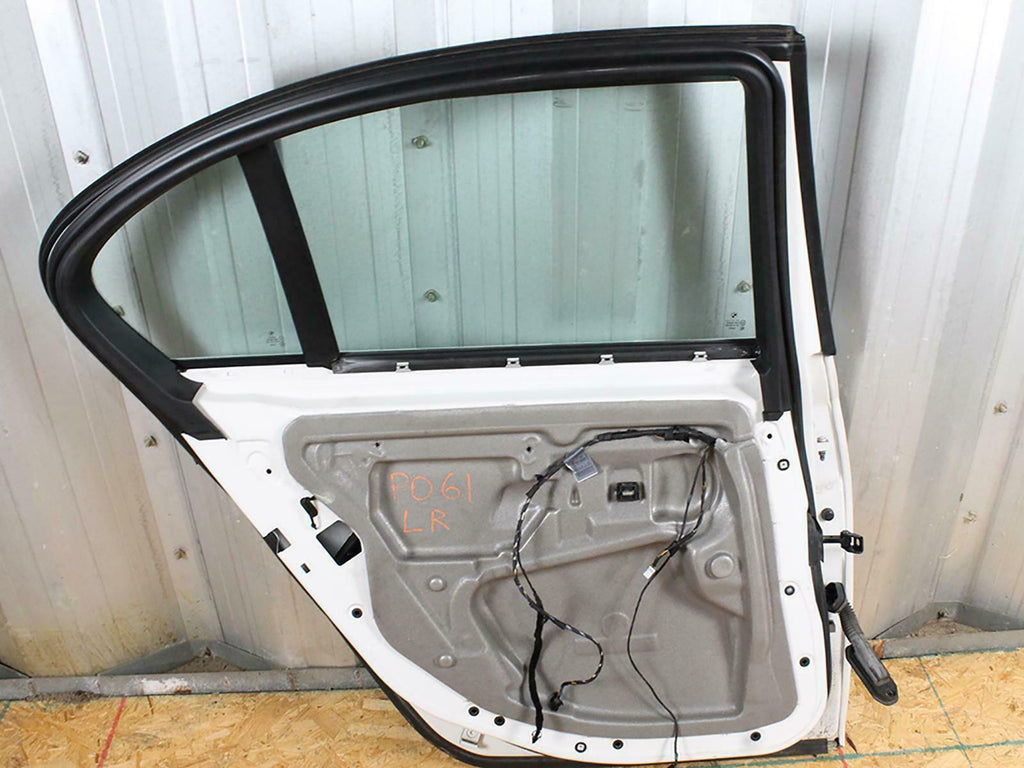  2004 - 2010 BMW 5 SERIES E60 DOOR SHELL W WINDOW GLASS LEFT REAR LH SIDE OEM, in stock