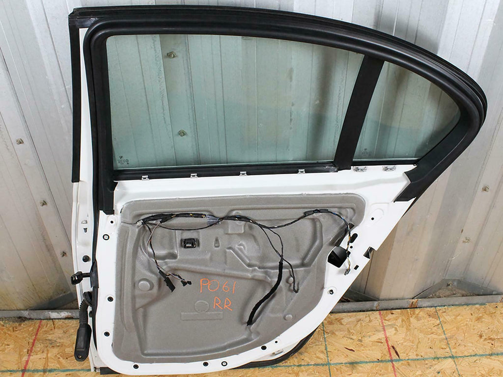  2004 - 2010 BMW 5 SERIES E60 DOOR SHELL W GLASS REAR RIGHT PASSENGER SIDE RH OEM, cheap