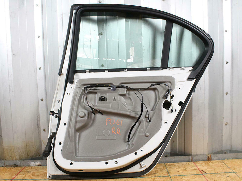  2004 - 2010 BMW 5 SERIES E60 DOOR SHELL W GLASS REAR RIGHT PASSENGER SIDE RH OEM, in stock