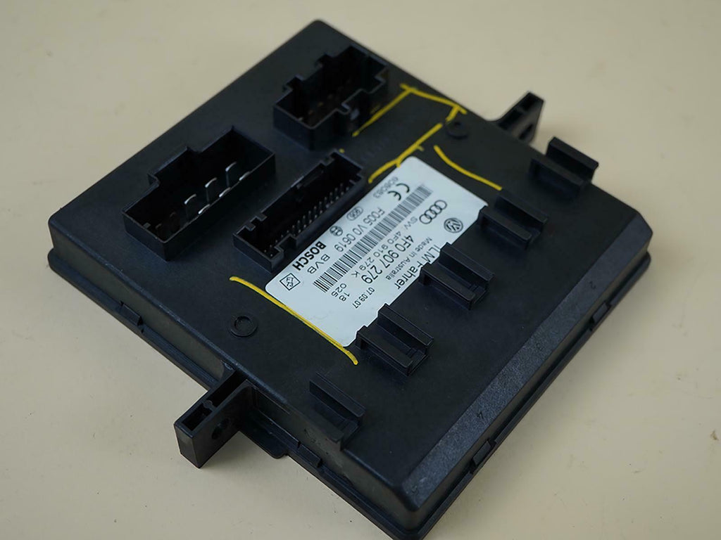  2005 - 2012 AUDI A6 C6 ONBOARD POWER SUPPLY CONTROL MODULE UNIT 4F0910279E OEM, price