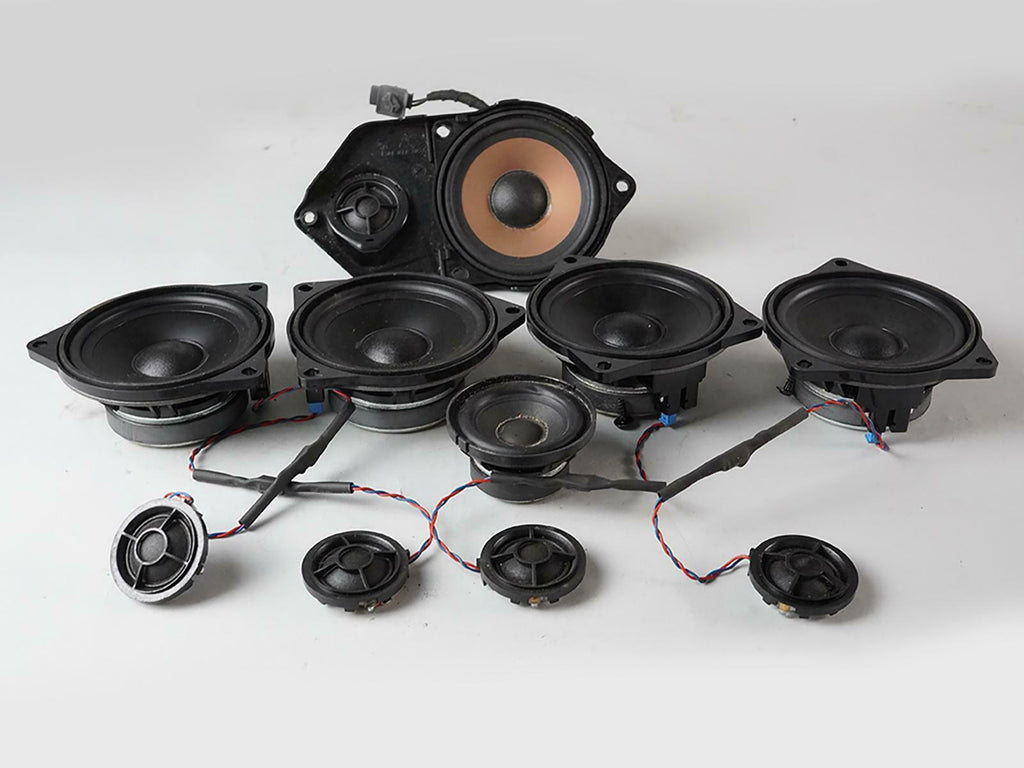  2007 - 2009 BMW X5 E70 SPEAKER AUDIO RADIO SUBWOOFER TWEETER INTERIOR SET, cheap