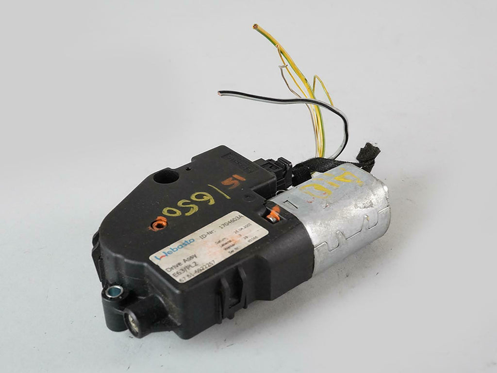  2006 - 2010 BMW 6 SERIES E63 SUNROOF MOONROOF MOTOR REGULATOR UNIT 1704603A OEM, price