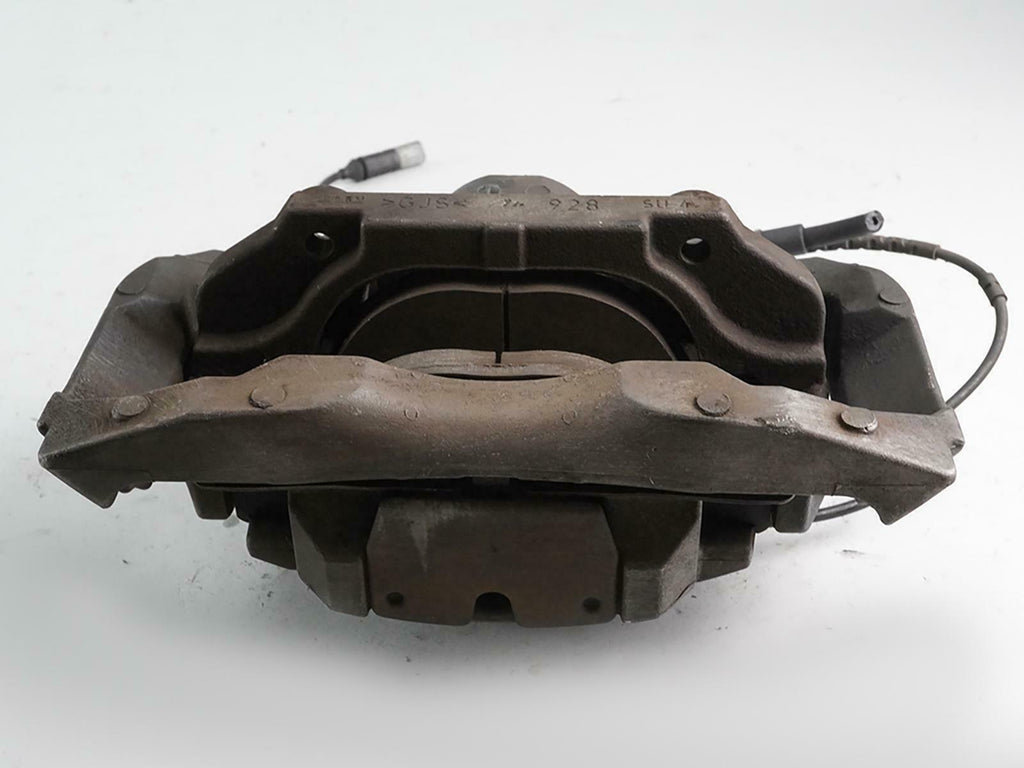  2011 - 2016 BMW 5 SERIES F10 CALIPER BRAKE SYSTEM FRONT DRIVER LEFT SIDE LH OEM, cheap