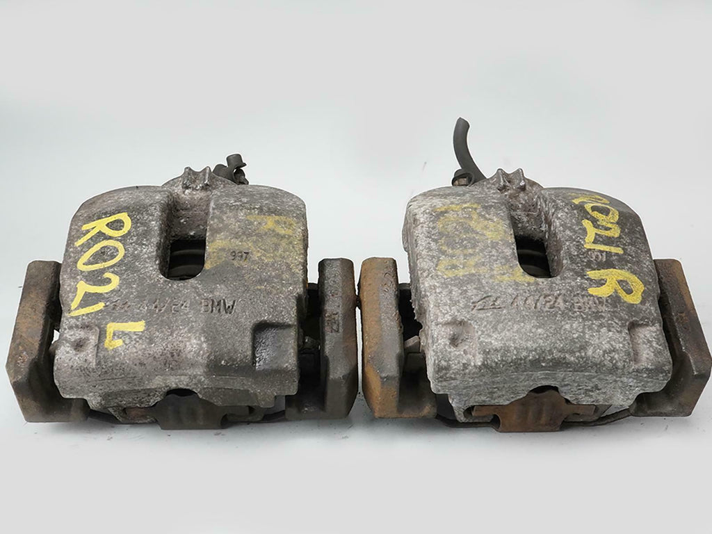  2007 - 2013 BMW X5 E70 4.8L BRAKE CALIPER HOUSING REAR LEFT RIGHT SET OEM, in stock