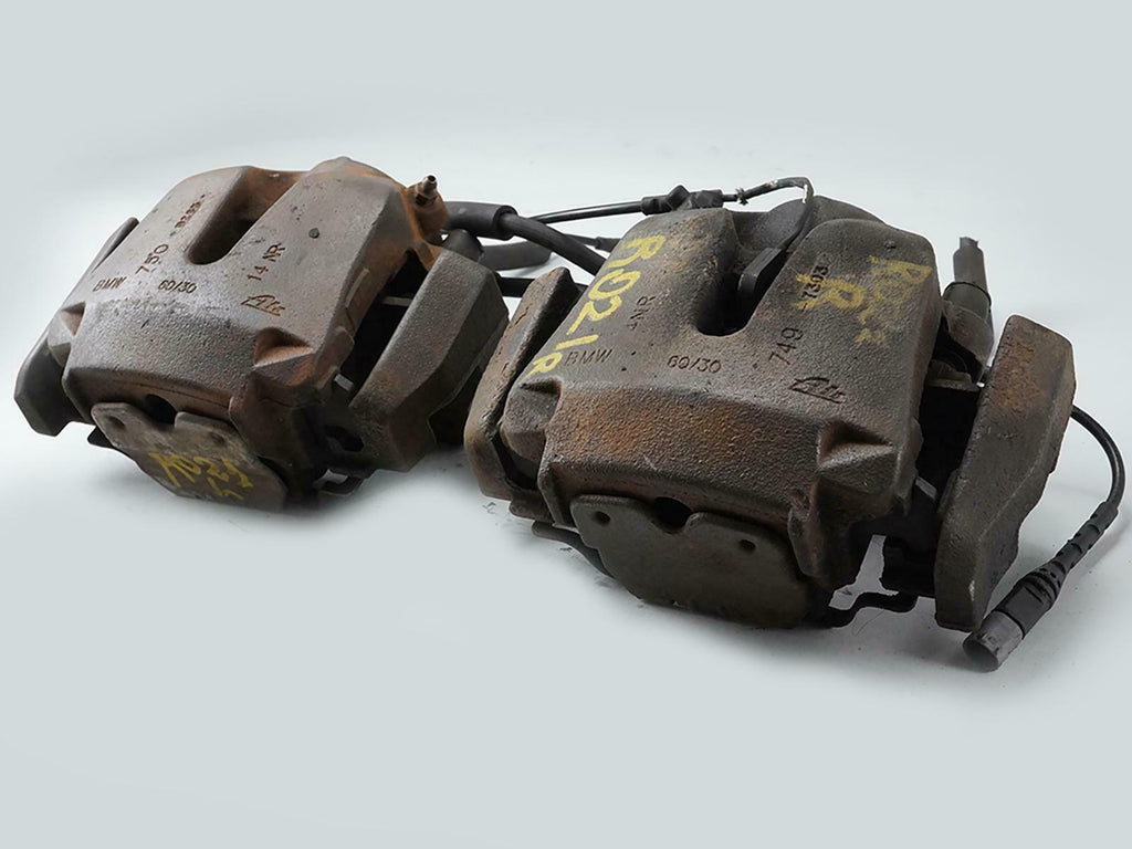  2007 - 2013 BMW X5 E70 4.8L BRAKE CALIPER HOUSING FRONT LEFT RIGHT SET OEM, cheap