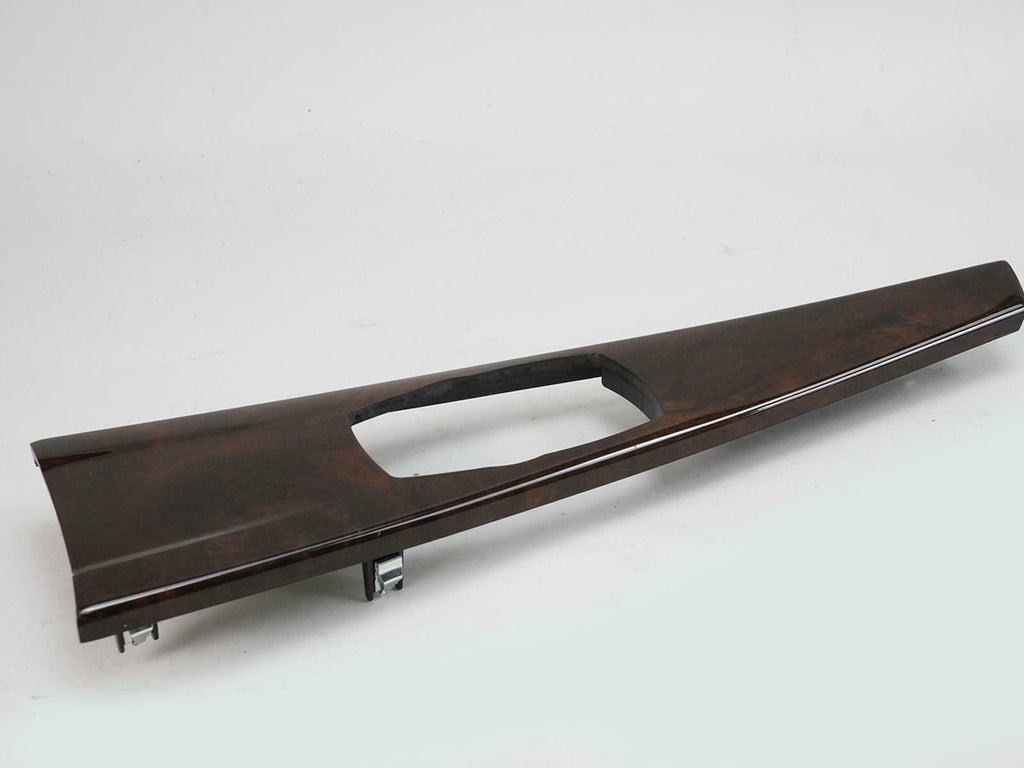  2012 - 2016 BMW 3 4 SERIES F30 F32 CENTER CONSOLE WALNUT TRIM COVER BEZEL OEM, used