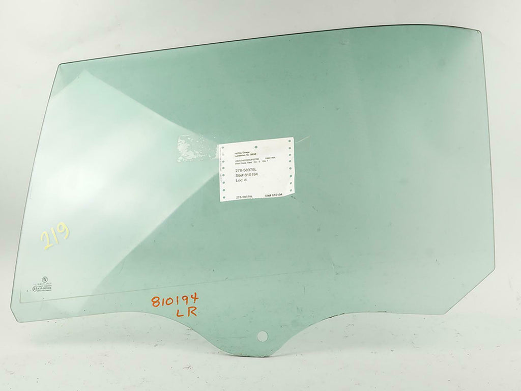  1999 - 2001 BMW 7 SERIES E38 GLASS WINDOW DOOR DRIVER LEFT SIDE LH REAR OEM, cheap