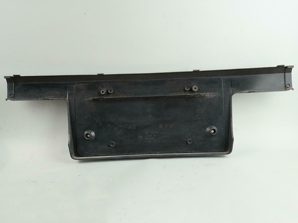  2006 - 2008 BMW 7 SERIES E65 BUMPER LICENSE HOLDER GUARD PLATE FRONT 51117135579, in stock