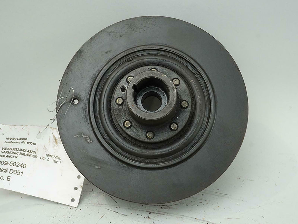  1997 - 2001 BMW 7 SERIES E38 5.4 LITER AT HARMONIC BALANCER PULLEY ENGINE OEM, price