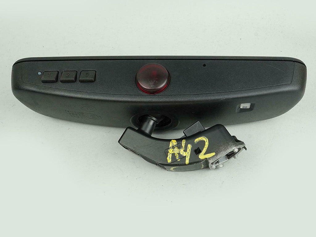  2007 - 2013 BMW X5 E70 INTERIOR REAR VIEW MIRROR GARAGE OPENER AUTO DIMM OEM, used